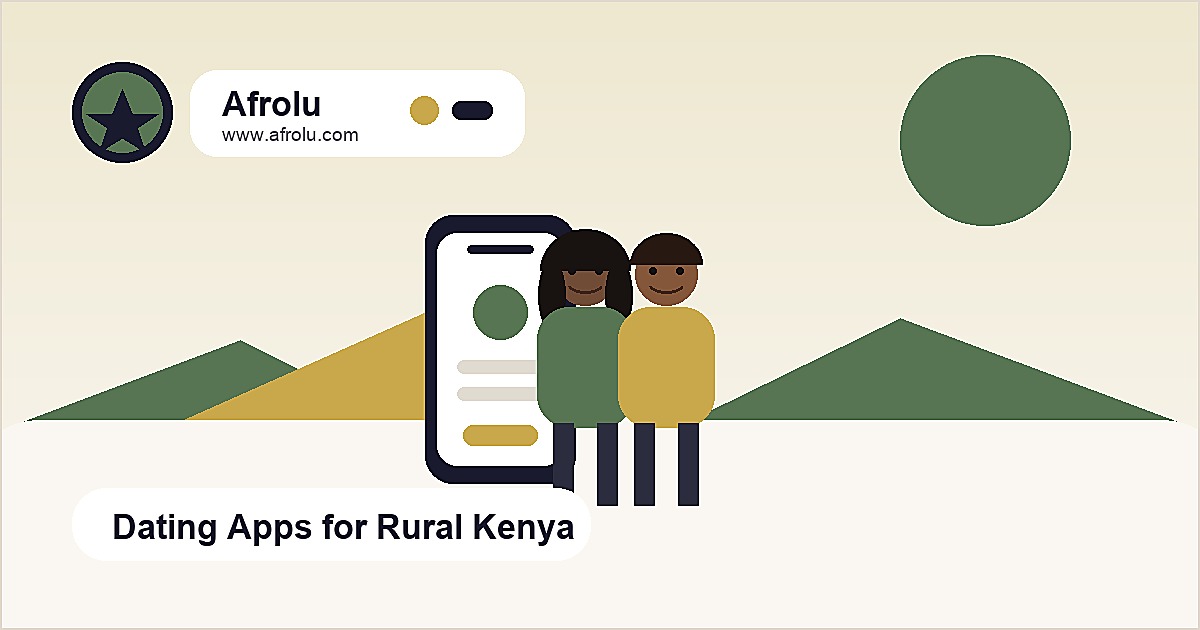 Best Dating Apps for Rural Kenya editorial guide image by Afrolu