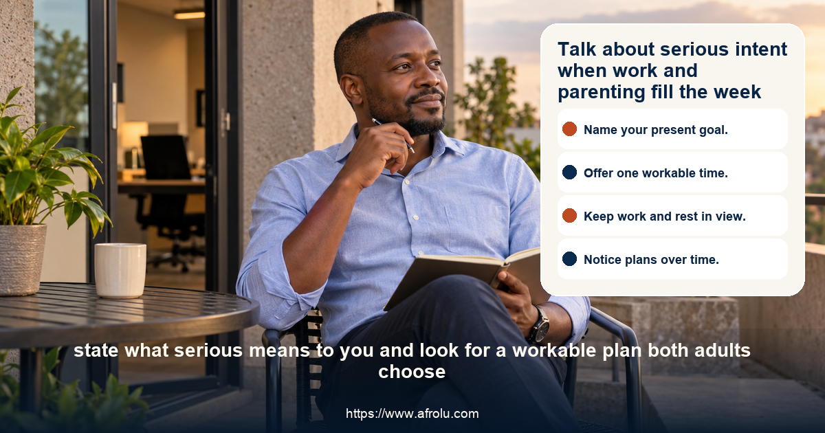 A man considers one realistic date in a quiet Nairobi office terrace after putting away his work for the day.