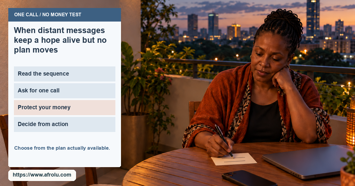 An adult marks a small card at a quiet veranda table beside a closed laptop and dark phone.