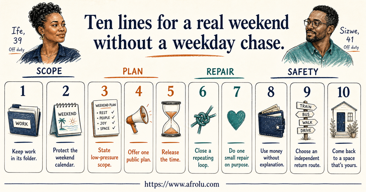 Ten scripts for low-pressure weekend dating confirmation work boundaries repair money and closure