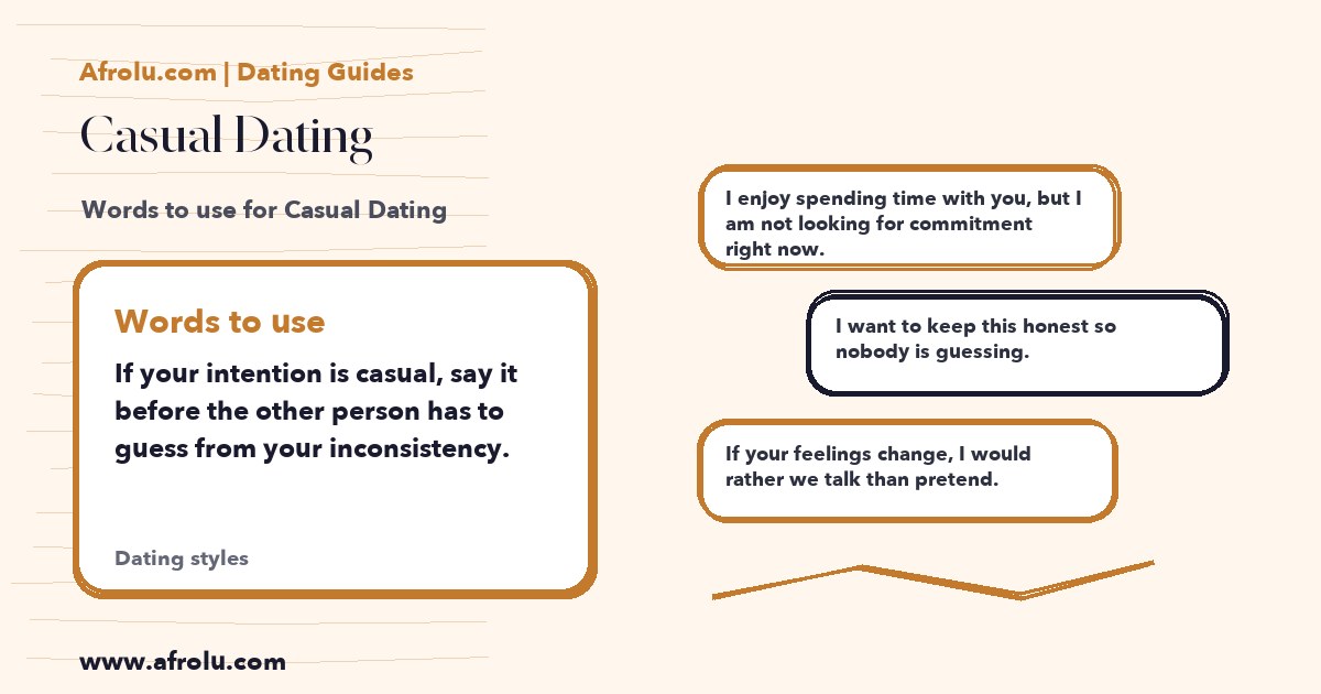 Hand-drawn conversation cards for Casual Dating
