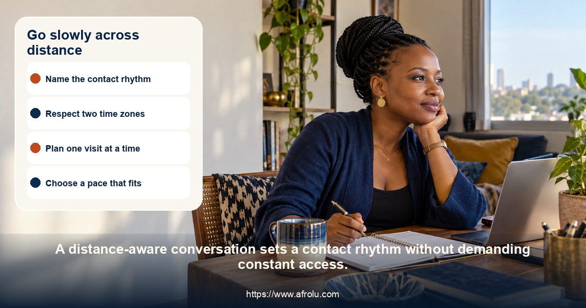 Adult daters discuss a route-specific choice for diaspora low pressure long distance.