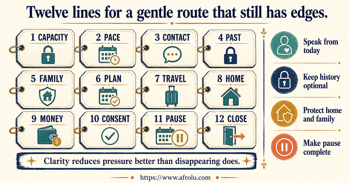 Twelve low-pressure dating lines after heartbreak for diaspora privacy pace travel consent and closure
