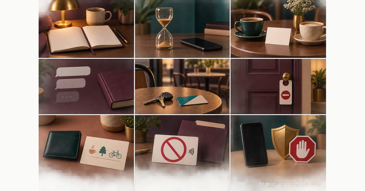 Nine-panel comparison of ordinary grief, recovery pressure, casual clarity, undefined contact, public date, private change, affordable plan, money request and direct coercion