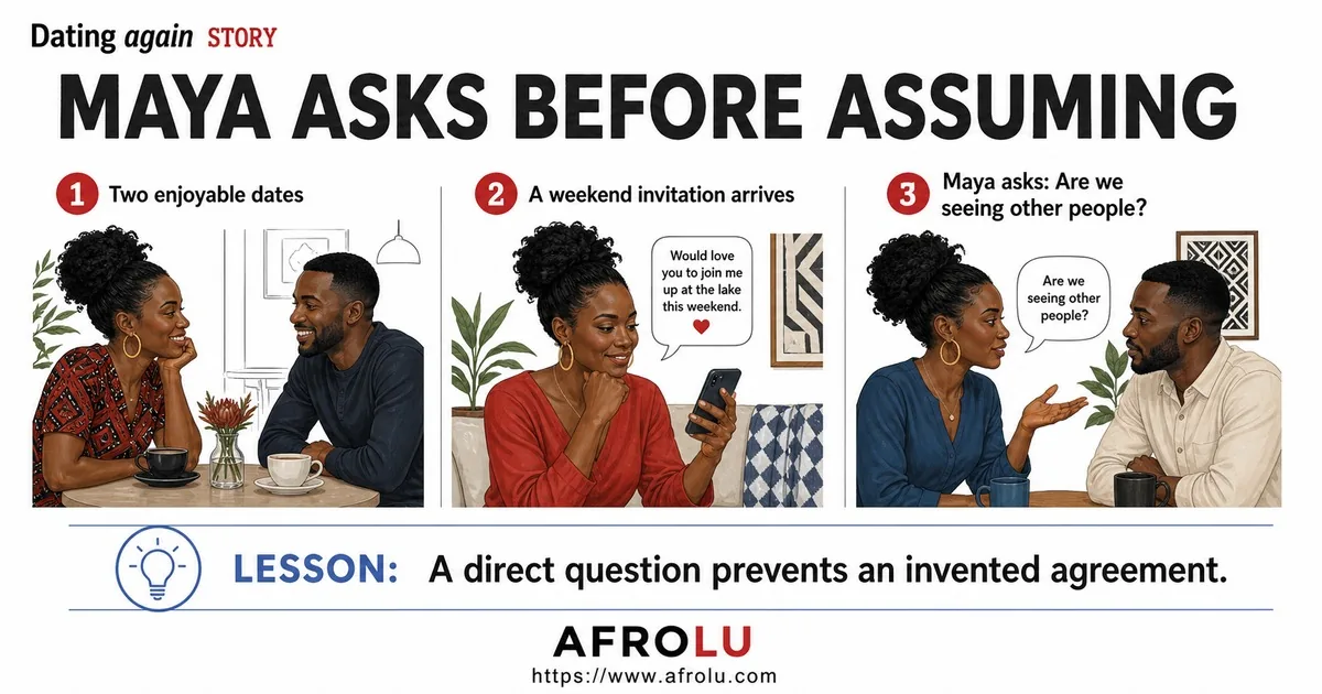 Illustrated casual does not answer structure story for Set Clear Casual Dating Boundaries Later in Life.