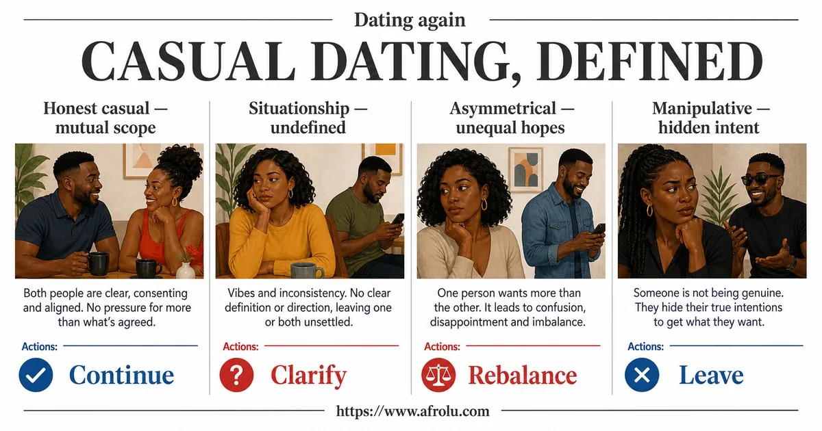 Illustrated comparison guide for Set Clear Casual Dating Boundaries Later in Life.