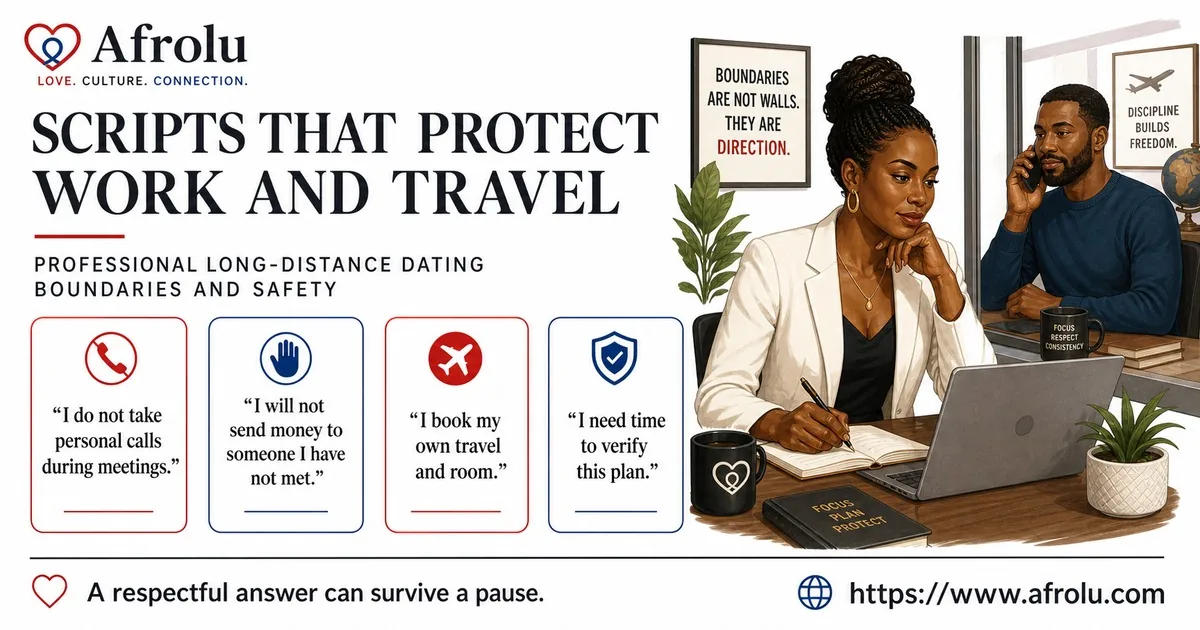 Four scripts protect meeting hours, money, travel, accommodation, and verification time.