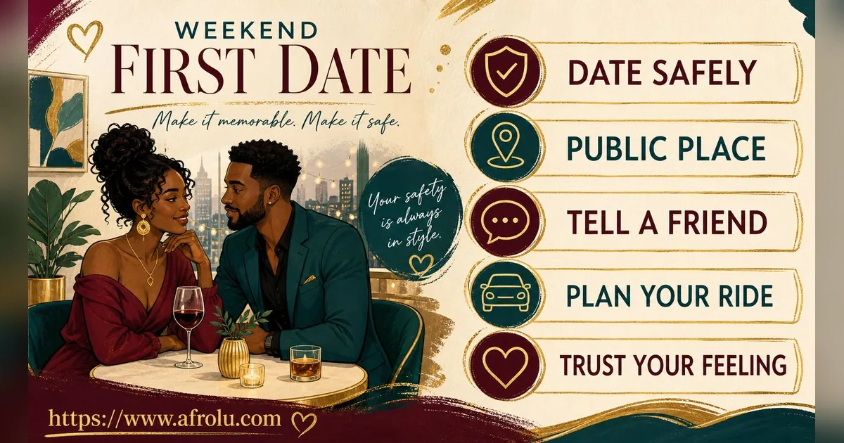 First Date Questions That Feel Natural: Build a Two-Person Conversation for Diaspora Daters: Clarity-first in Weekend-First Dating: Afrolu safety checklist