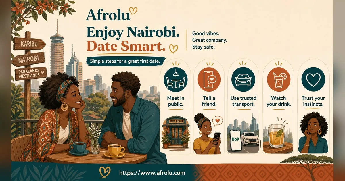 First Date Questions That Feel Natural: Build a Two-Person Conversation for Diaspora Daters: Low-pressure in City Life: Afrolu safety checklist