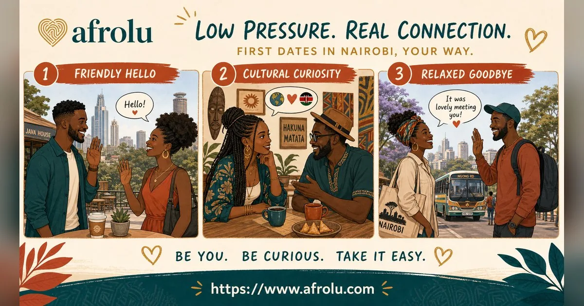 First Date Questions That Feel Natural: Build a Two-Person Conversation for Diaspora Daters: Low-pressure in City Life: Afrolu real-life scene