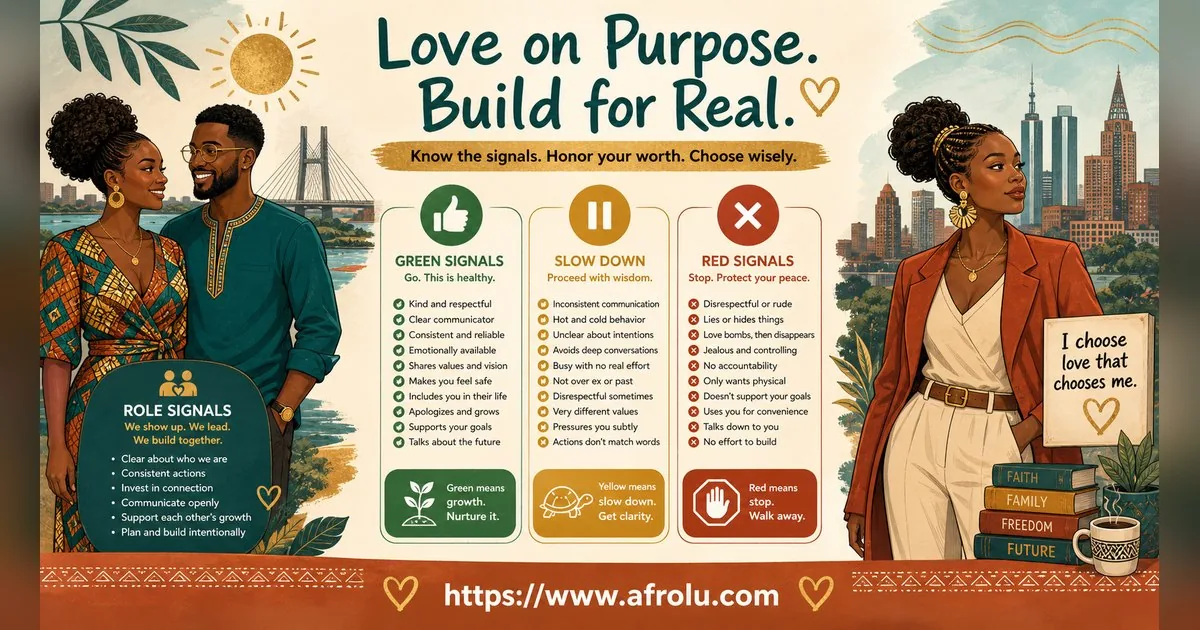 First Date Questions That Feel Natural: Build a Two-Person Conversation for Diaspora Daters: Intent-first in Casual-But-Honest Dating: Afrolu signal checklist