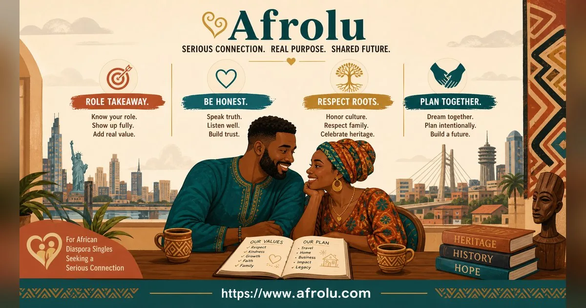 First Date Questions That Feel Natural: Build a Two-Person Conversation for Diaspora Daters: Intent-first in Casual-But-Honest Dating: Afrolu practical takeaway