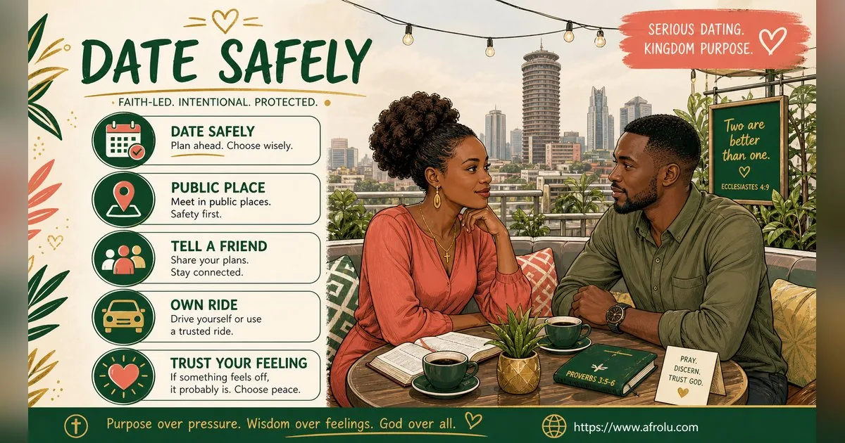 First Date Questions That Feel Natural: Build a Two-Person Conversation for Faith-Led Daters: Intent-first in City Life: Afrolu safety checklist