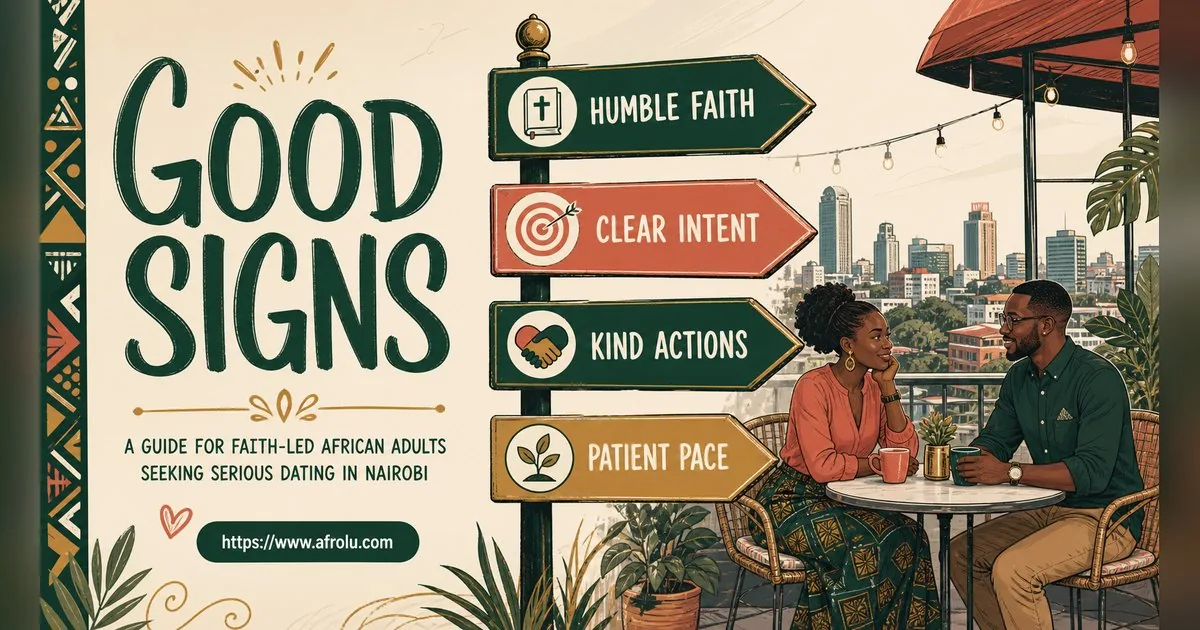 First Date Questions That Feel Natural: Build a Two-Person Conversation for Faith-Led Daters: Intent-first in City Life: Afrolu signal checklist
