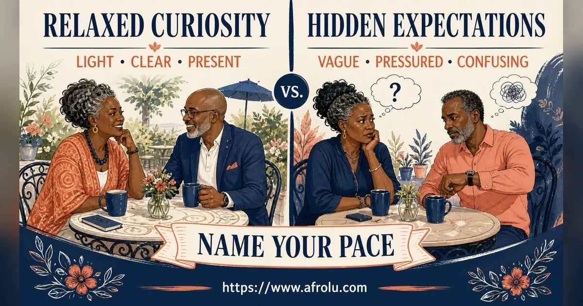 First Date Questions That Feel Natural: Build a Two-Person Conversation for Late Entrants: Low-pressure in Casual-But-Honest Dating: Afrolu nearby concept comparison