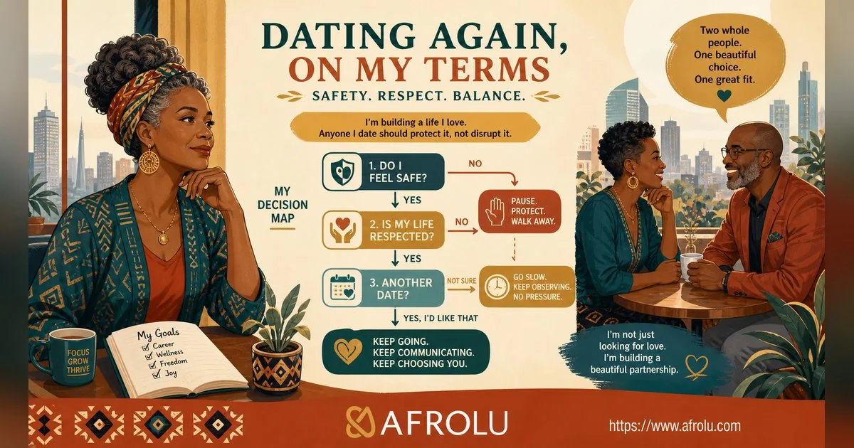 First Date Questions That Feel Natural: Build a Two-Person Conversation for Late Entrants: Safety-first in Career-Heavy Seasons: Afrolu decision path