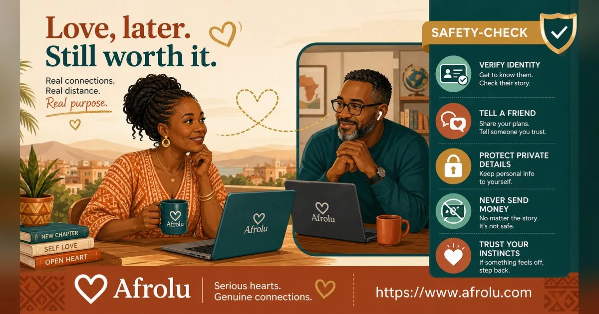 First Date Questions That Feel Natural: Build a Two-Person Conversation for Late Entrants: Intent-first in Distance-Aware Dating: Afrolu safety checklist
