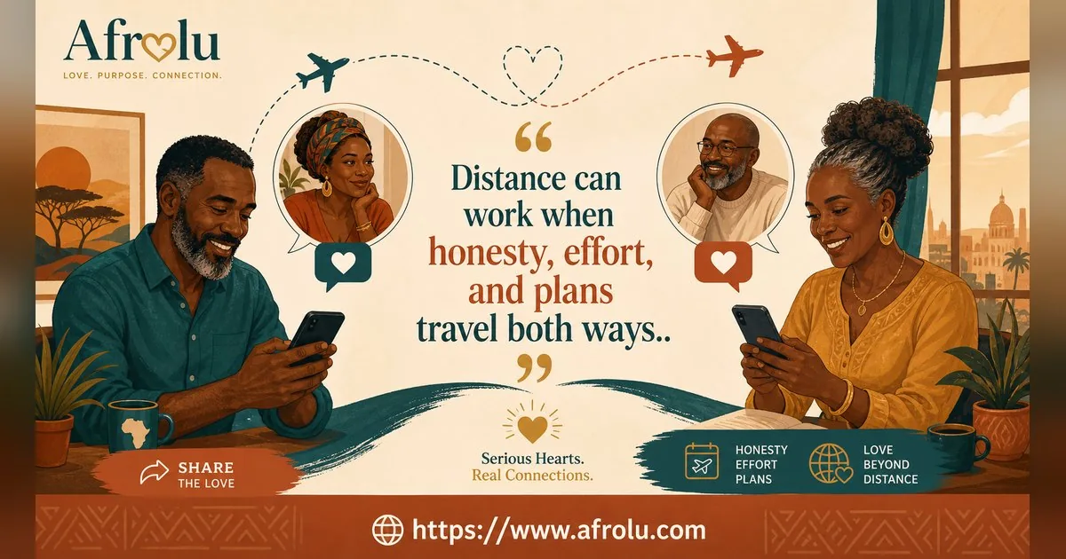First Date Questions That Feel Natural: Build a Two-Person Conversation for Late Entrants: Intent-first in Distance-Aware Dating: Afrolu shareable reminder