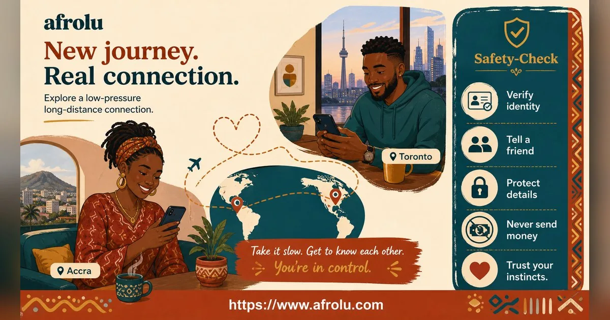 First Date Questions That Feel Natural: Build a Two-Person Conversation for New Relationship Starters: Low-pressure in Distance-Aware Dating: Afrolu safety checklist