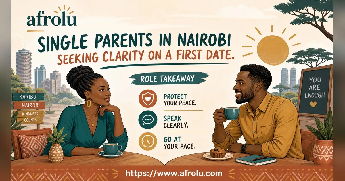 First Date Questions That Feel Natural: Build a Two-Person Conversation for Parents Returning To Dating: Clarity-first in City Life: Afrolu practical takeaway