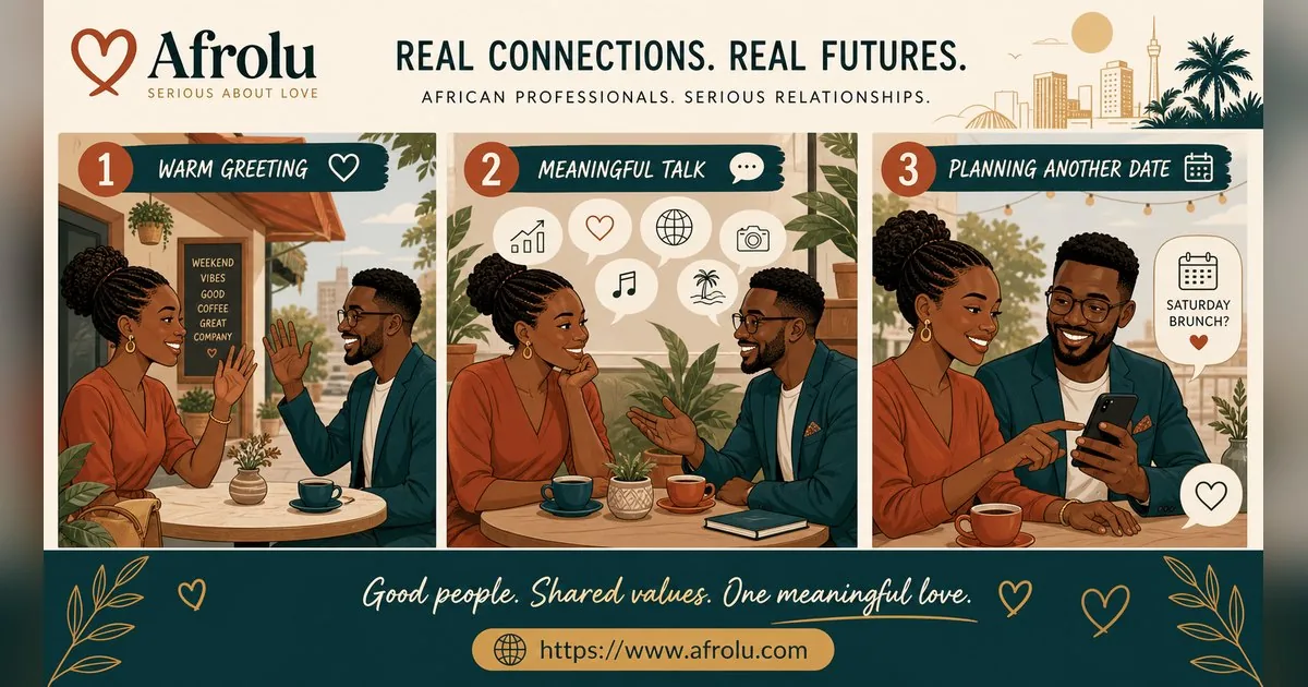 First Date Questions That Feel Natural: Build a Two-Person Conversation for Professionals: Intent-first in Weekend-First Dating: Afrolu real-life scene