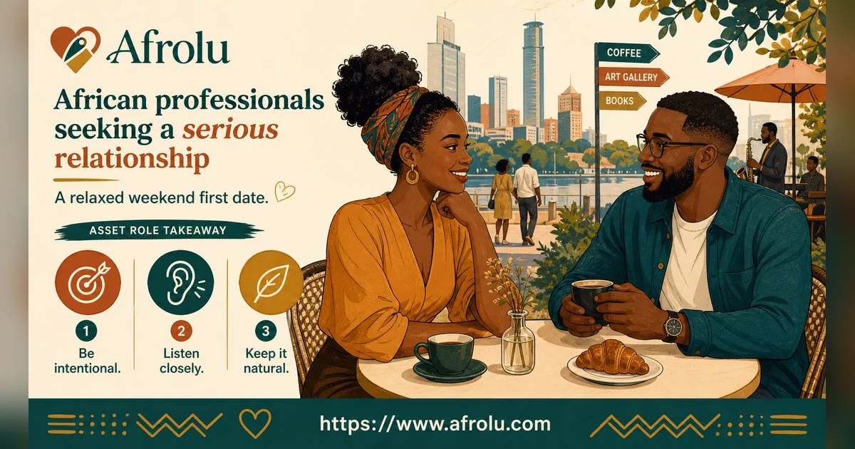 First Date Questions That Feel Natural: Build a Two-Person Conversation for Professionals: Intent-first in Weekend-First Dating: Afrolu practical takeaway