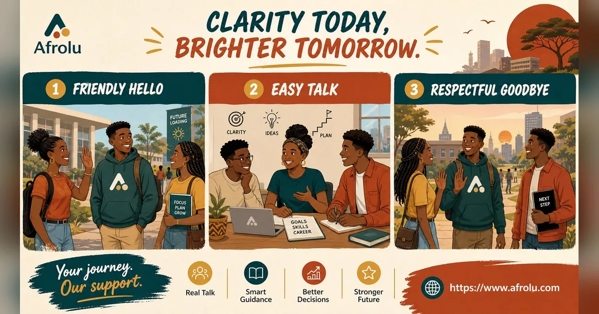 First Date Questions That Feel Natural: Build a Two-Person Conversation for Students: Clarity-first in Career-Heavy Seasons: Afrolu real-life scene