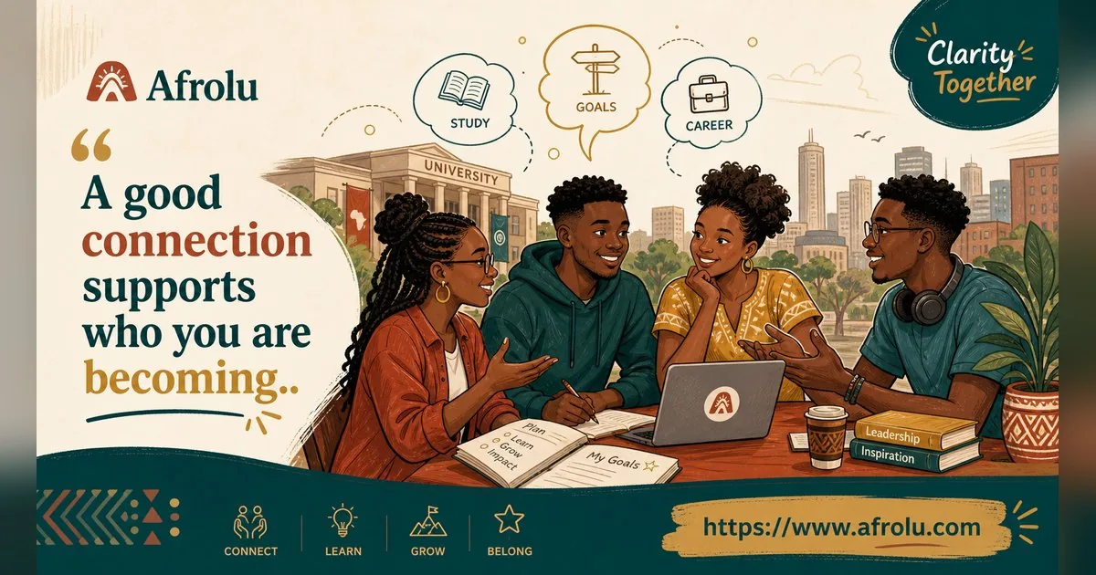 First Date Questions That Feel Natural: Build a Two-Person Conversation for Students: Clarity-first in Career-Heavy Seasons: Afrolu shareable reminder