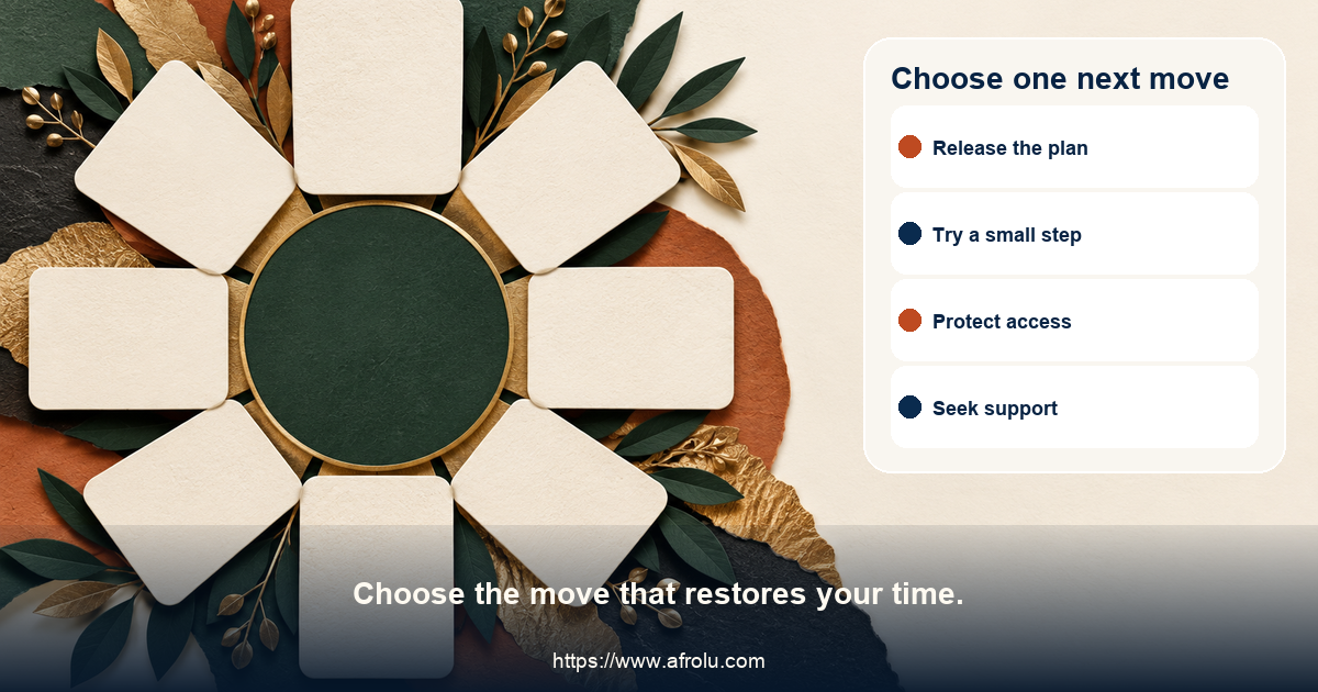 Equal-choice adult dating action board offers release, ask once, choose a small plan, share gradually, decline money, leave, end contact, and seek support