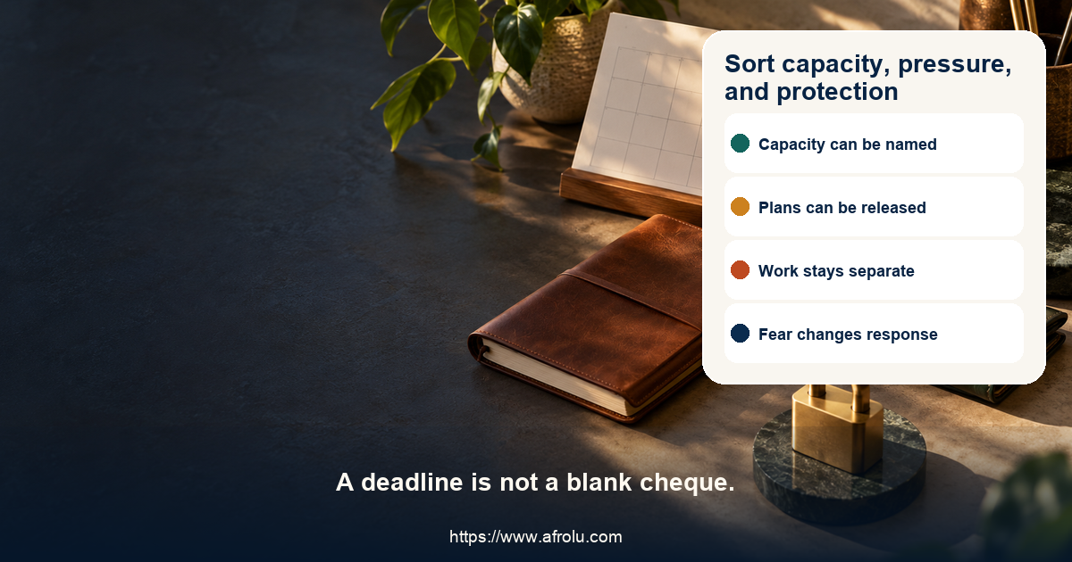 Three-lane career-season dating board separates a clear pause and repair from vague availability, work or money requests, repeated contact and fear