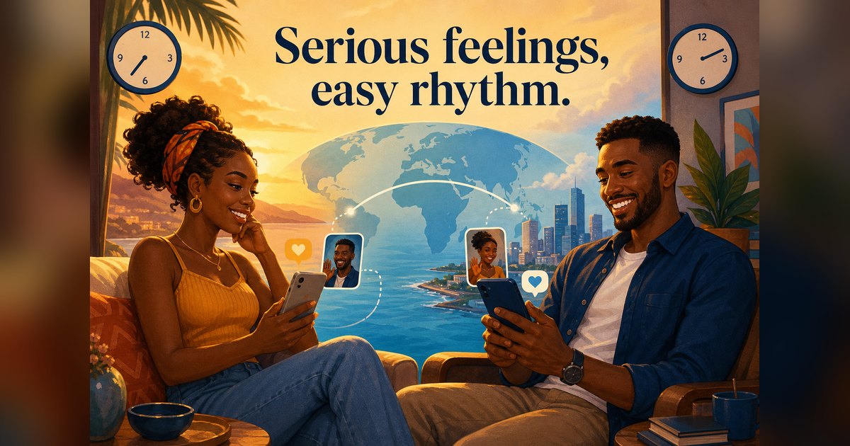 How Often Should You Text When Dating? Build a Rhythm, Not a Quota for Diaspora Daters: Intent-first in Casual-But-Honest Dating: Afrolu overview illustration