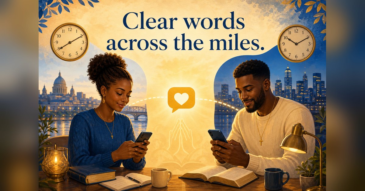 How Often Should You Text When Dating? Build a Rhythm, Not a Quota for Faith-Led Daters: Clarity-first in Distance-Aware Dating: Afrolu overview illustration