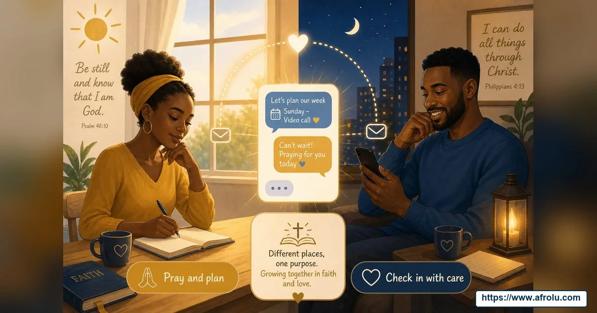 How Often Should You Text When Dating? Build a Rhythm, Not a Quota for Faith-Led Daters: Clarity-first in Distance-Aware Dating: Afrolu real-life scene