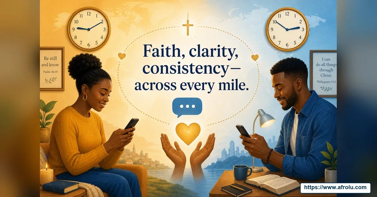 How Often Should You Text When Dating? Build a Rhythm, Not a Quota for Faith-Led Daters: Clarity-first in Distance-Aware Dating: Afrolu shareable reminder