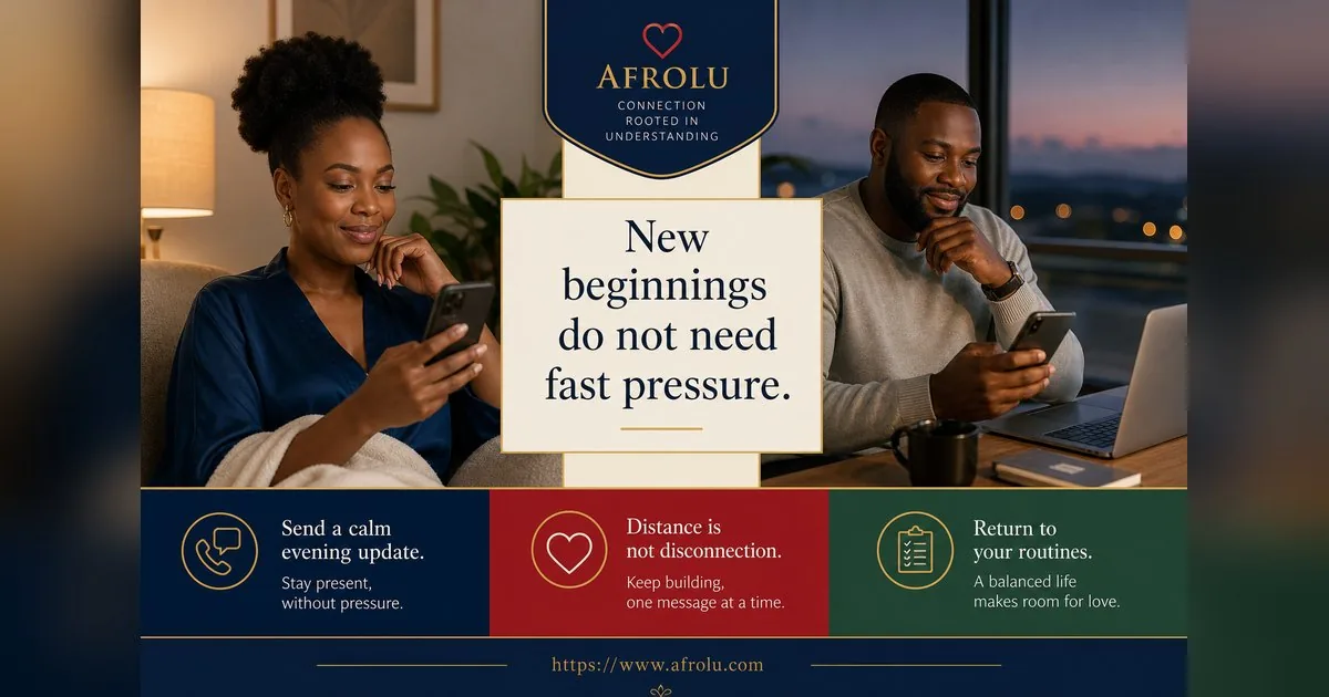 How Often Should You Text When Dating? Build a Rhythm, Not a Quota for New Relationship Starters: Low-pressure in Distance-Aware Dating: Afrolu real-life scene