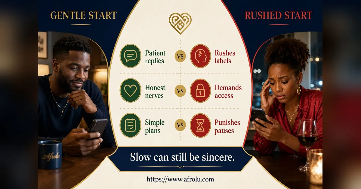 How Often Should You Text When Dating? Build a Rhythm, Not a Quota for New Relationship Starters: Low-pressure in Distance-Aware Dating: Afrolu signal checklist