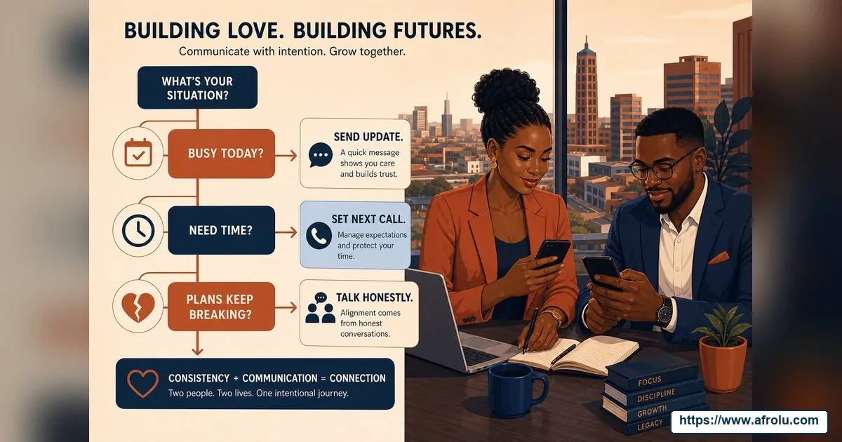 How Often Should You Text When Dating? Build a Rhythm, Not a Quota for New Relationship Starters: Intent-first in Career-Heavy Seasons: Afrolu decision path