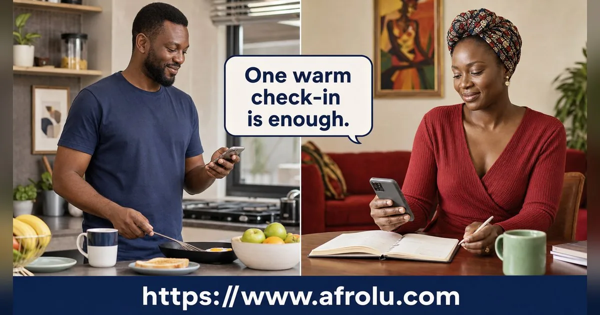 How Often Should You Text When Dating? Build a Rhythm, Not a Quota for Parents Returning To Dating: Safety-first in Weekend-First Dating: Afrolu real-life scene