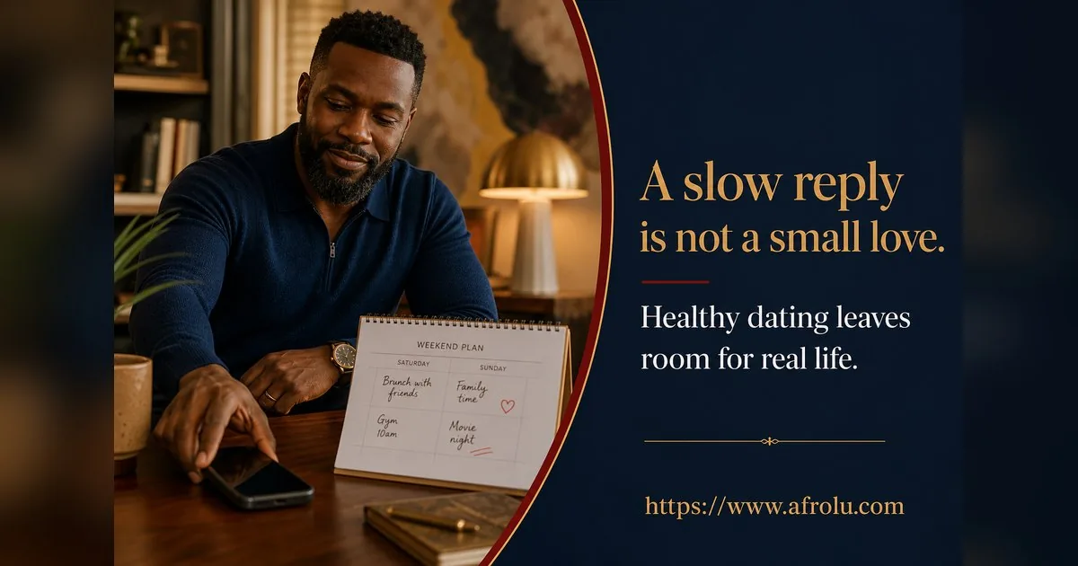 How Often Should You Text When Dating? Build a Rhythm, Not a Quota for Parents Returning To Dating: Safety-first in Weekend-First Dating: Afrolu shareable reminder