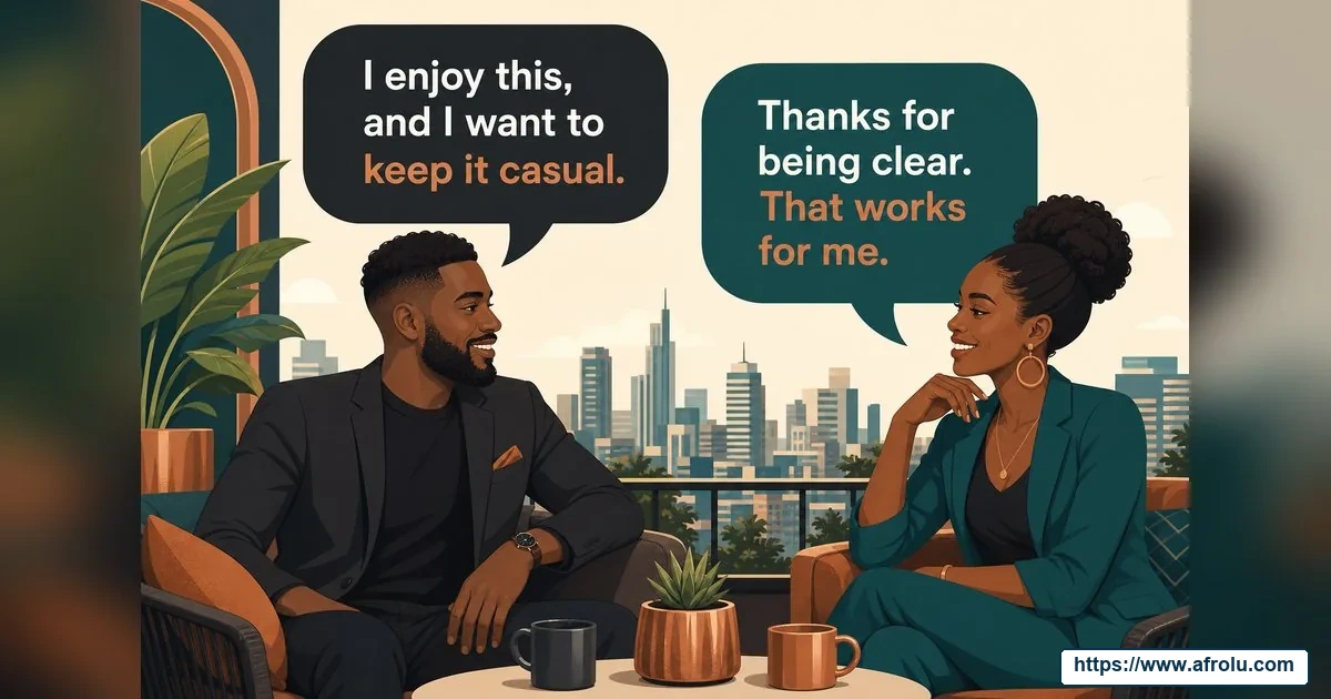 How Often Should You Text When Dating? Build a Rhythm, Not a Quota for Professionals: Clarity-first in Casual-But-Honest Dating: Afrolu conversation example