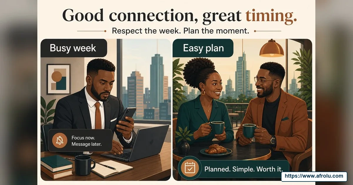 How Often Should You Text When Dating? Build a Rhythm, Not a Quota for Professionals: Clarity-first in Casual-But-Honest Dating: Afrolu real-life scene
