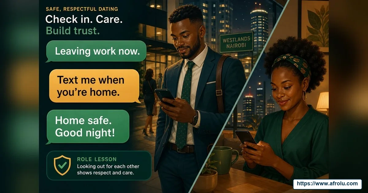 How Often Should You Text When Dating? Build a Rhythm, Not a Quota for Professionals: Safety-first in City Life: Afrolu conversation example