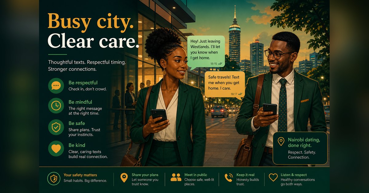 How Often Should You Text When Dating? Build a Rhythm, Not a Quota for Professionals: Safety-first in City Life: Afrolu overview illustration