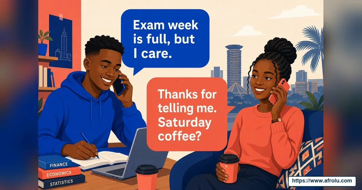 How Often Should You Text When Dating? Build a Rhythm, Not a Quota for Students: Intent-first in City Life: Afrolu conversation example