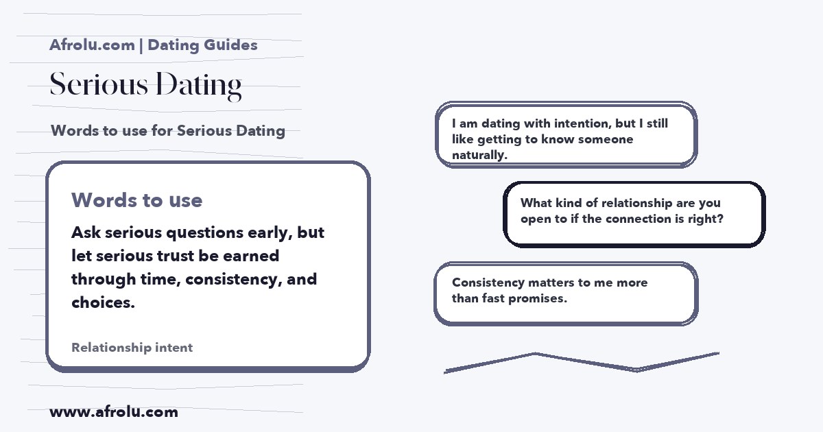 Hand-drawn conversation cards for Serious Dating
