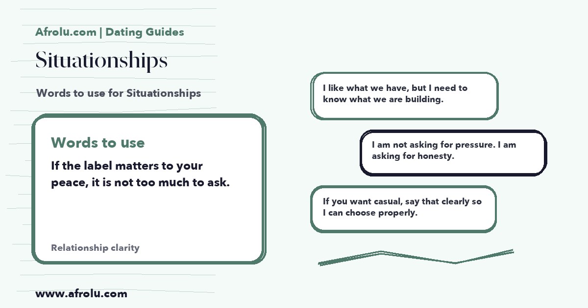 Hand-drawn conversation cards for Situationships