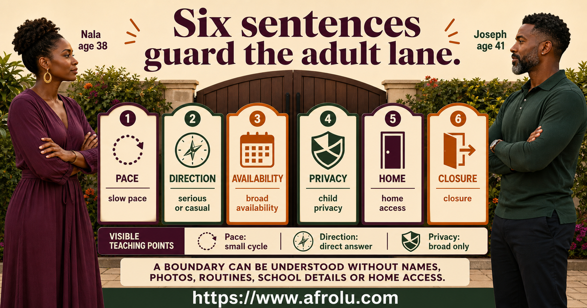 Six readable scripts for adult parents covering pace direction privacy scheduling home access and endings