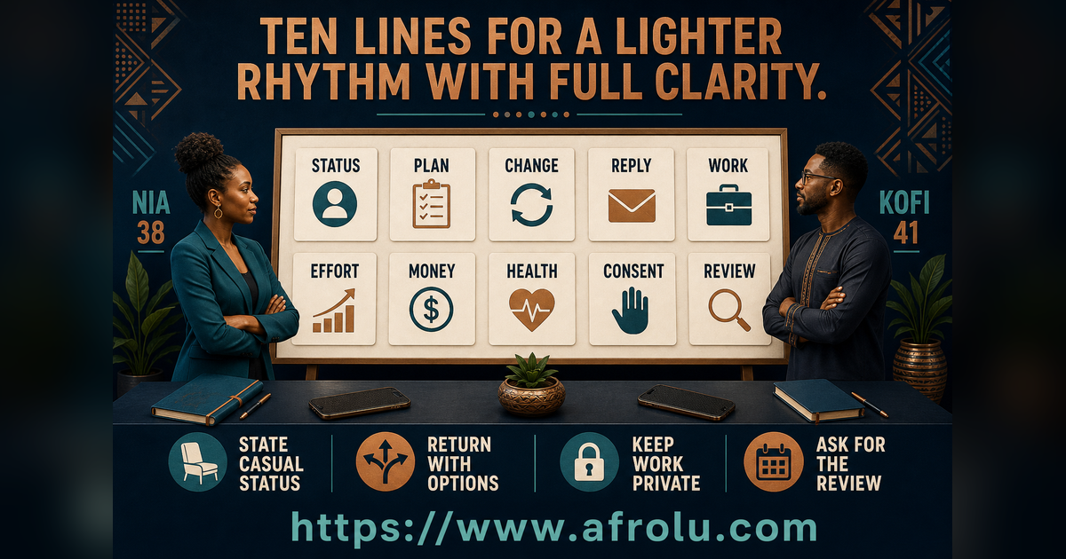 Ten large boundary cards for calendars channels effort privacy health consent and review