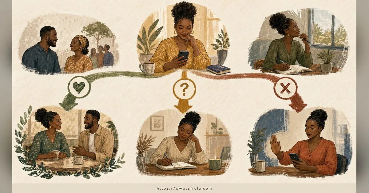 Texting After a First Date: Close the Loop, Open One Door for Faith-Led Daters: Safety-first in Weekend-First Dating: Afrolu decision path