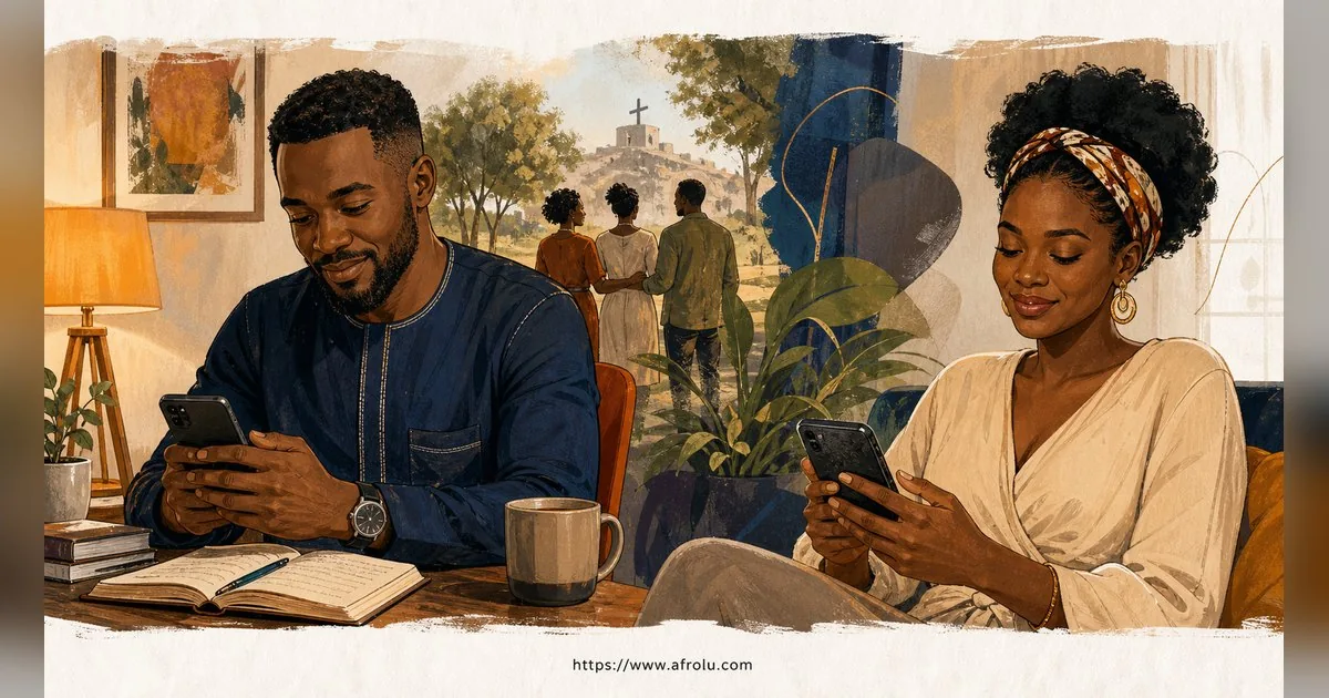 Texting After a First Date: Close the Loop, Open One Door for Faith-Led Daters: Safety-first in Weekend-First Dating: Afrolu real-life scene